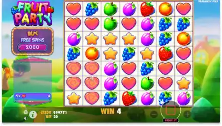 Fruit Party Online Slot - Höchster Gewinn